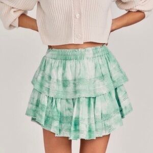 LoveShack Fancy Ruffle Heritage Skirt.